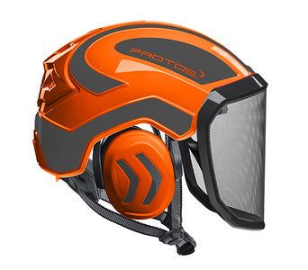 Pfanner PROTOS-ORGR Protos Helmet, Orange/Grey