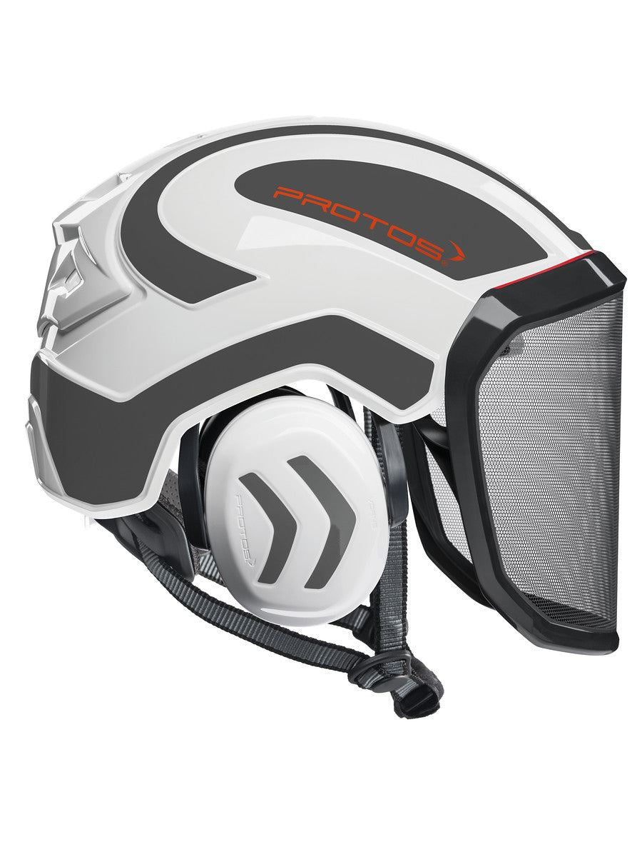 Pfanner PROTOS-WG Protos Helmet, White/Grey