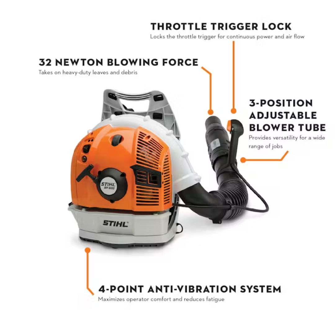 Stihl BR 600 Magnum Backpack Blower, 32N 238MPH