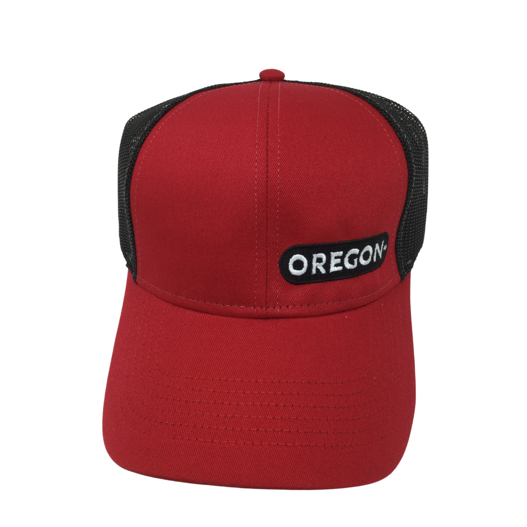 Oregon REDHAT20 Mesh Hat, Red/Black