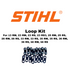Stihl 3686 660 6100 Loop Kit (Yellow), .325"