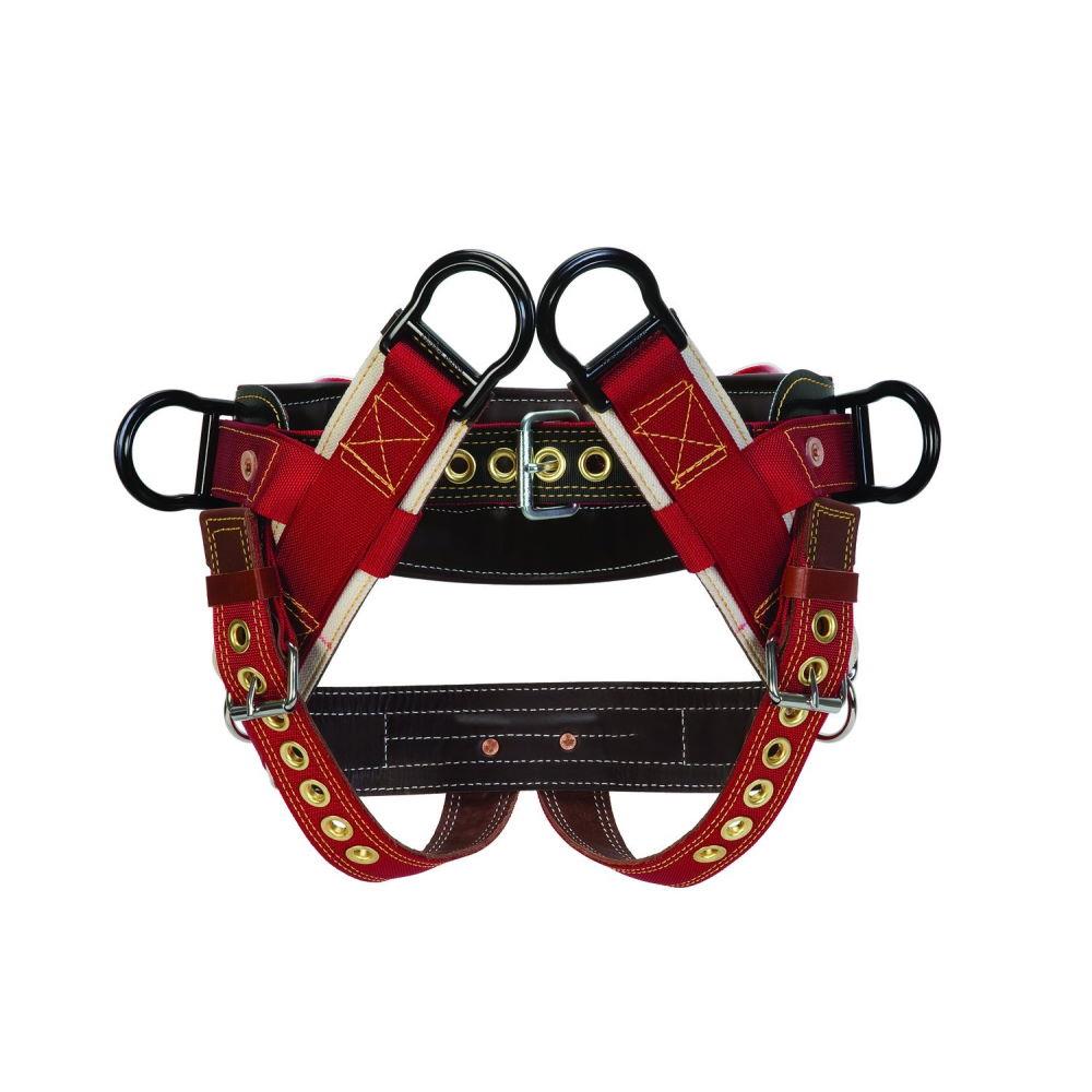 Weaver 0801033LG WLC-300 4 Dee Extra Wide Back Saddle w/ 2 Nylon Leg Straps, Large