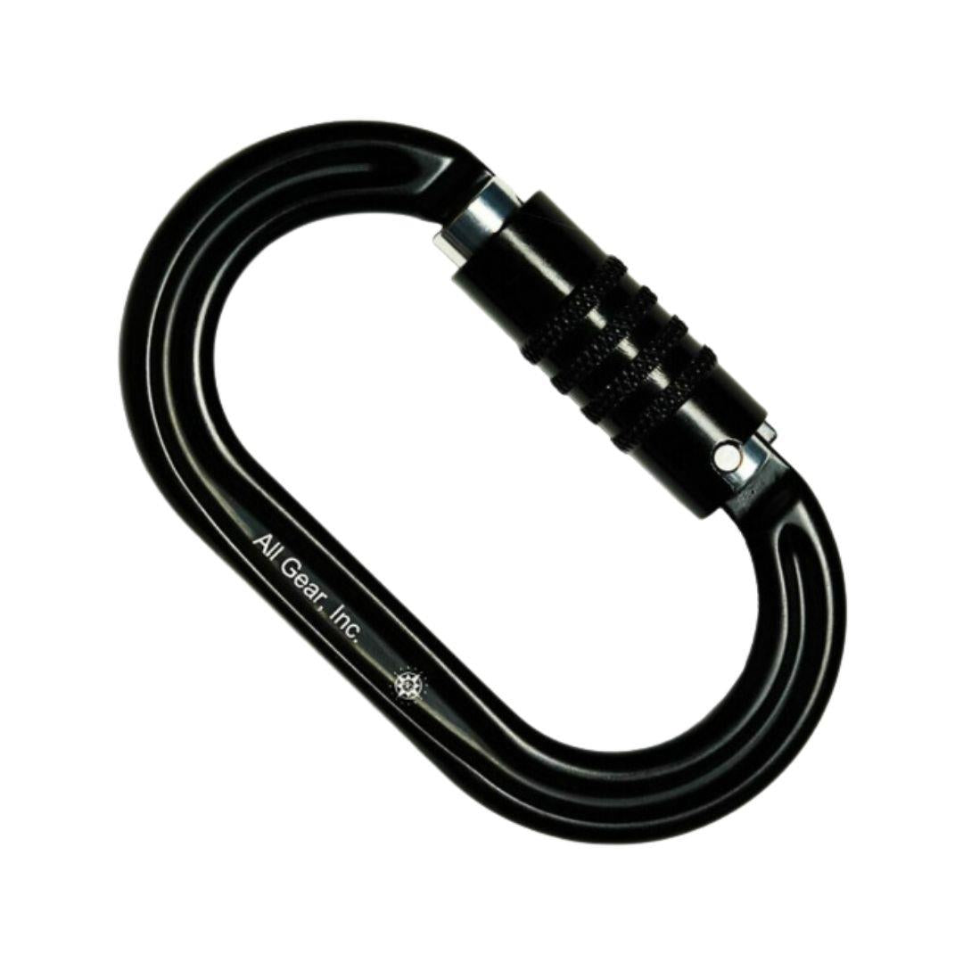 All Gear AGCBGO Climb Oval Carabiner, Gunmetal