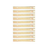 Oregon 38850 Depth Gauge, 10 Pack, .050"