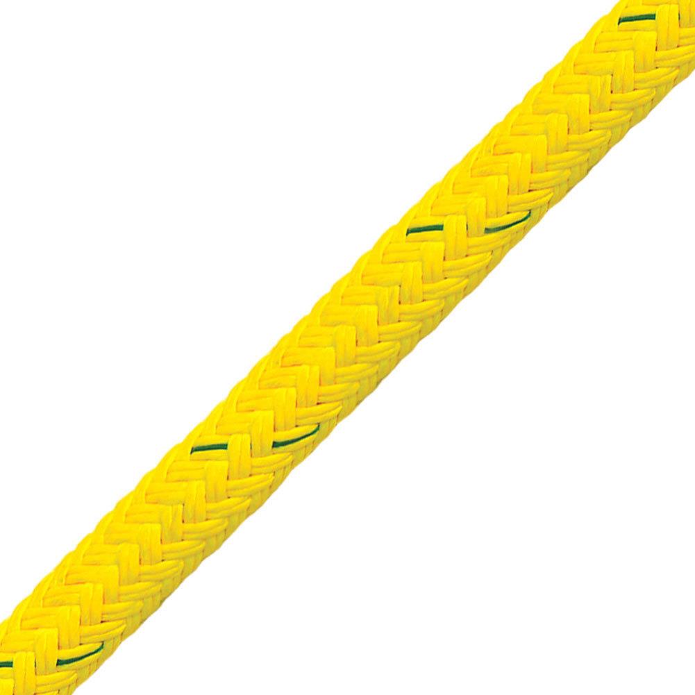 Samson 806036102060 Stable Braid Rigging Rope, Yellow, 9/16" x 200'