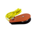 Pelican Rope ADE-24CY-16P Dead-Eye Sling & Block, Yellow, 3/4" x 16'