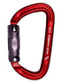 Rock Exotica C2A RockD Auto-Lock Carabiner, Red