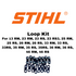 Stihl 3690 660 6100 Loop Kit (Yellow), .325"
