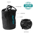 Notch 40025BT Gear Bag, Black & Teal, 200' of Rope