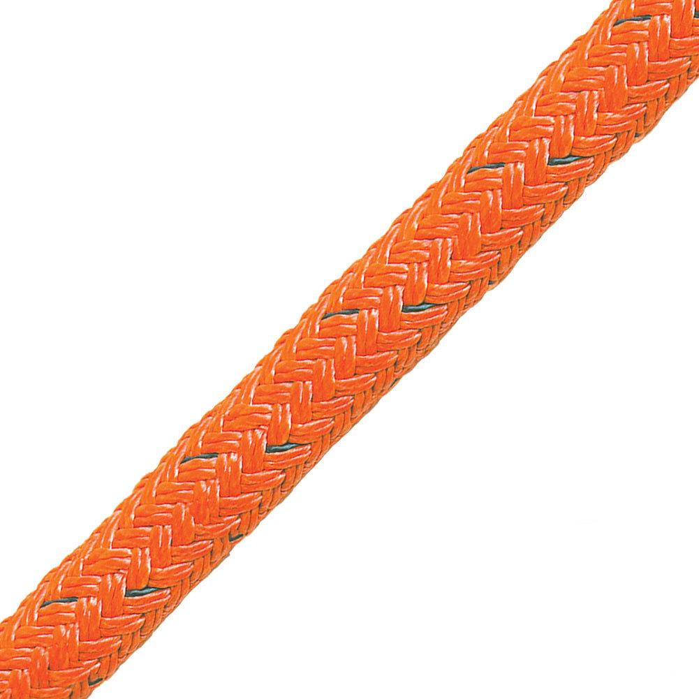 Samson 806048601560 Stable Braid Rigging Rope, Orange, 3/4" x 150'