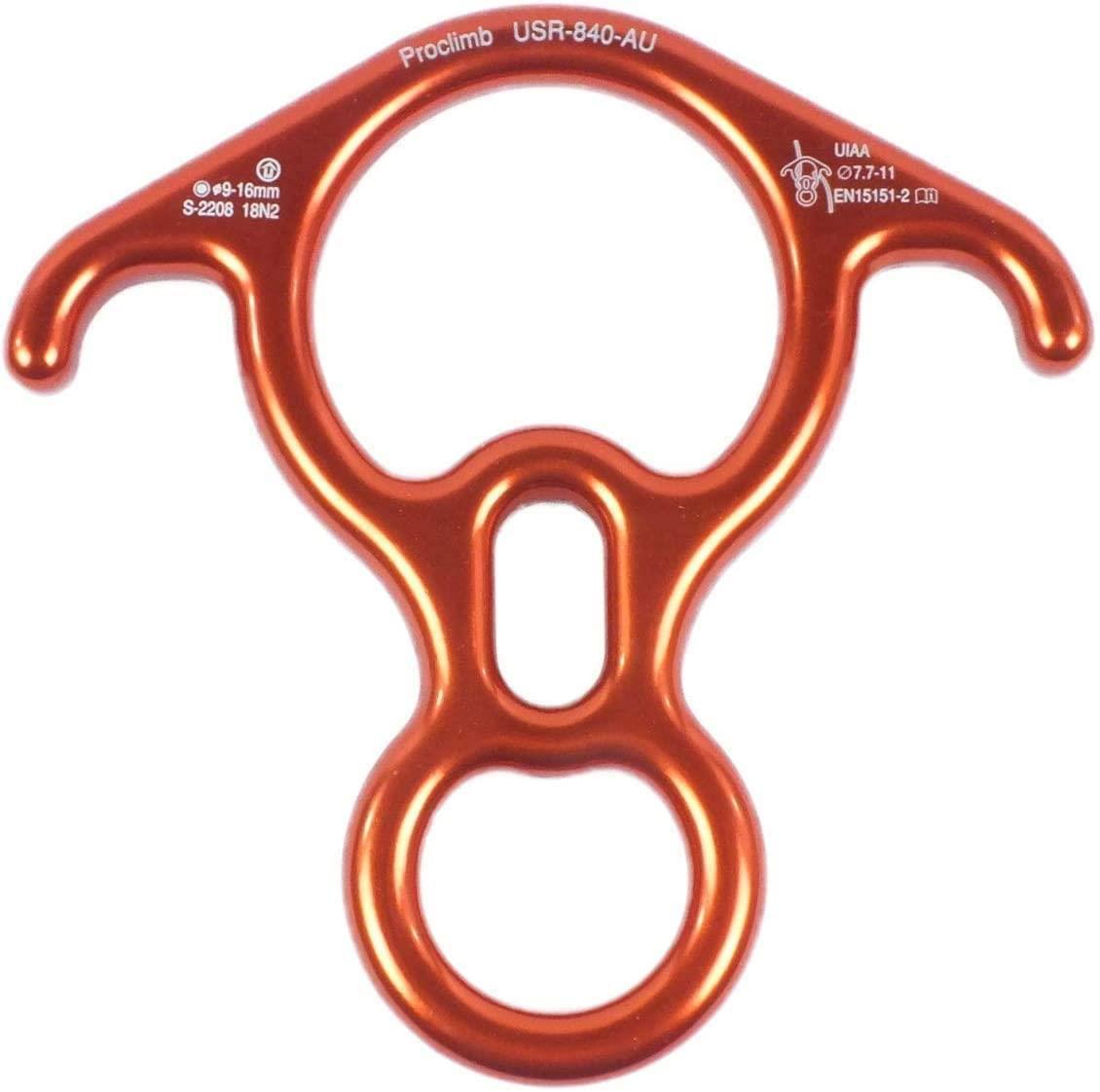 US Rigging Supply USR-840-AU Classic Big "8" Aluminum Descender