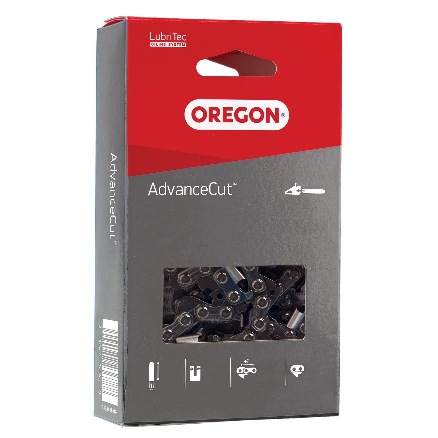 Oregon 72V072G AdvanceCut Saw Chain, 3/8" Pitch, .050" Gauge, 70 Drive Links