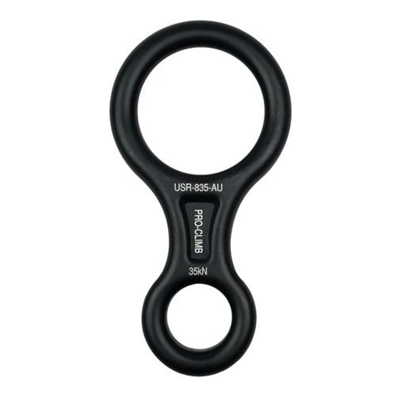 US Rigging Supply USR-835-AU Classic Figure 8 Aluminum Descender