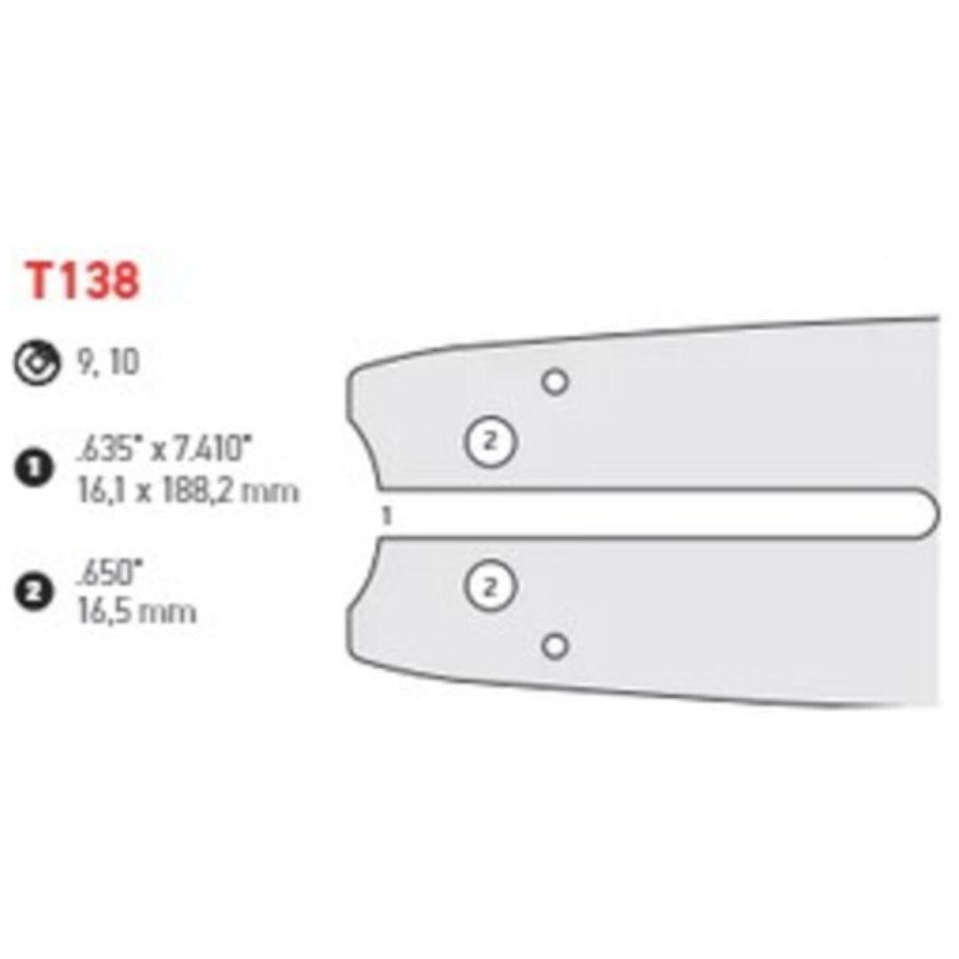 Oregon 361EMCT138 EnduraMax 36" Harvester Bar, 3/4" Pitch, .122" Gauge