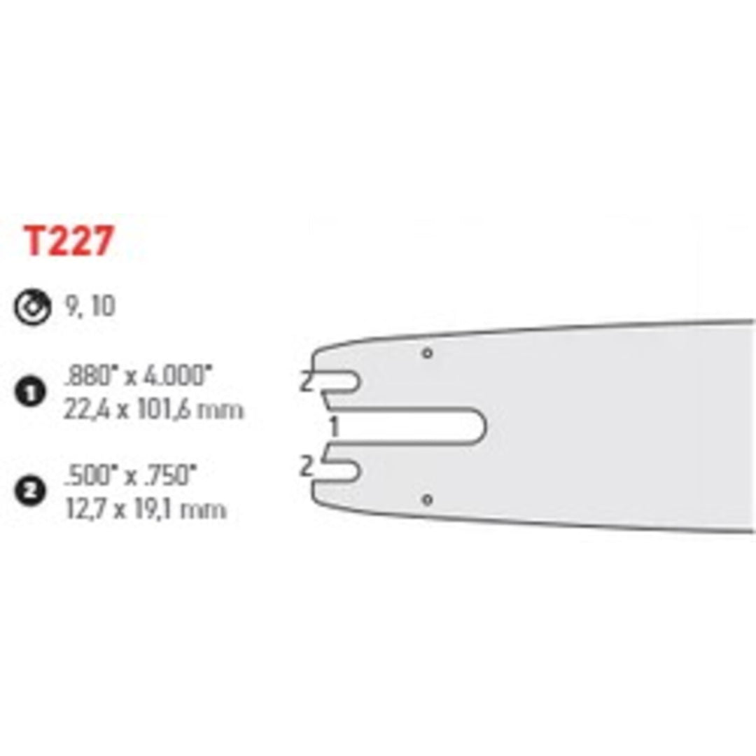 Oregon 321EMCT227 EnduraMax 32" Harvester Bar, 3/4" Pitch, .122" Gauge