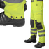 Delta Plus WELJEAP2L31 HiViz ArborPants, 420 Denier, Water Resistant, Black, Large, 35"-41" x 31"