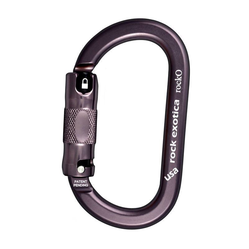 Rock Exotica C3A RockO Auto-Lock Carabiner, Plum