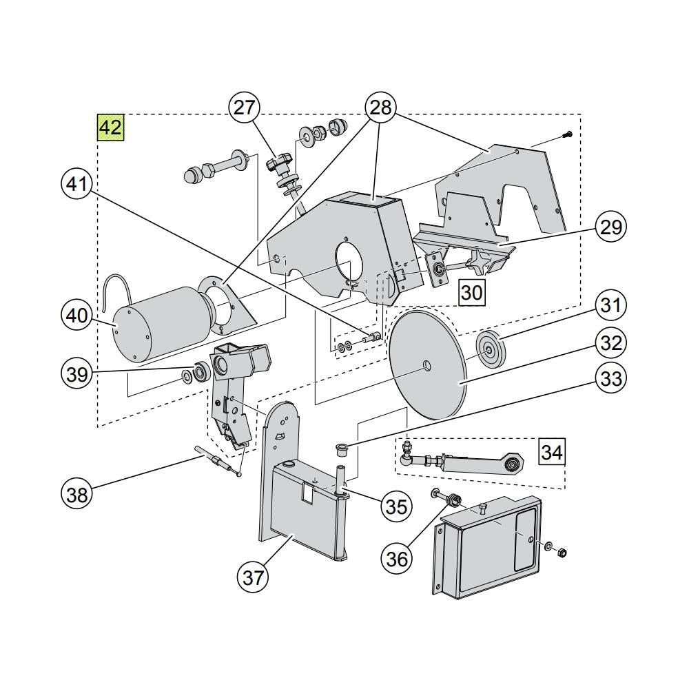 Oregon 595288 Grinding Head Assembly for Auto Grinder 730-120