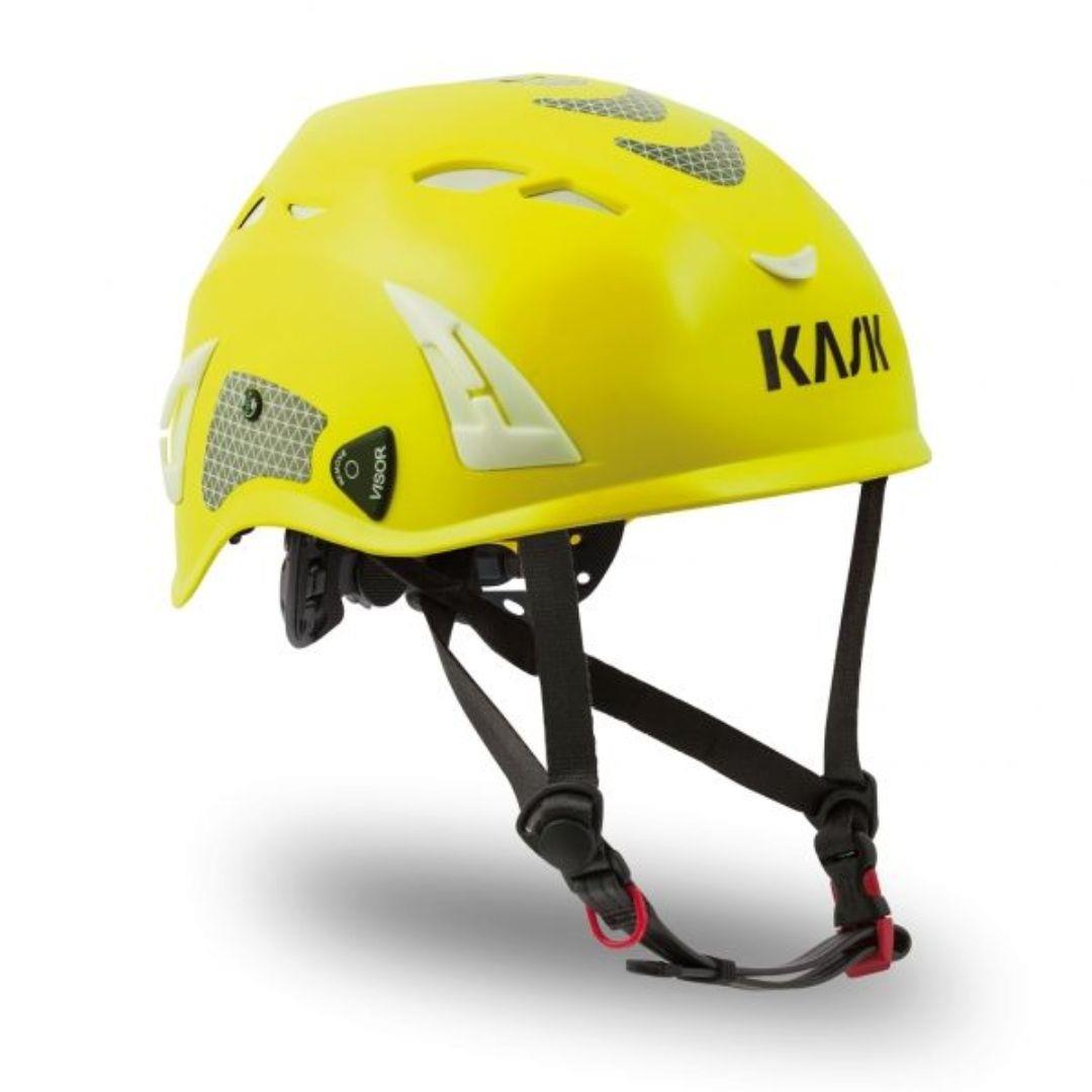 KASK WHE00139-221 Superplasma HD Hi-Viz Helmet, Fluorescent Yellow