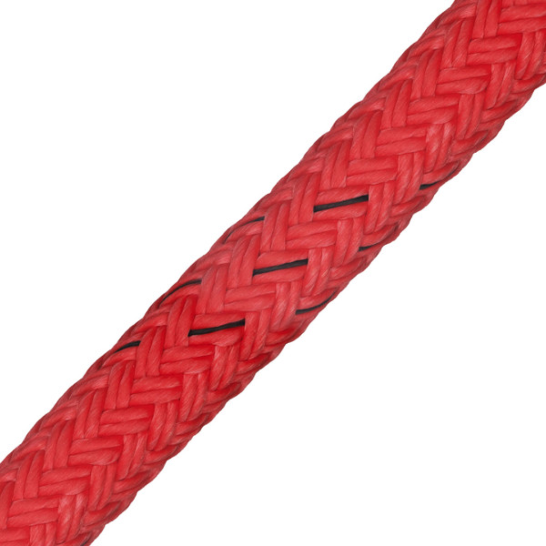 Samson 813048402060 Stable Braid SD Rigging Rope, Red, 3/4