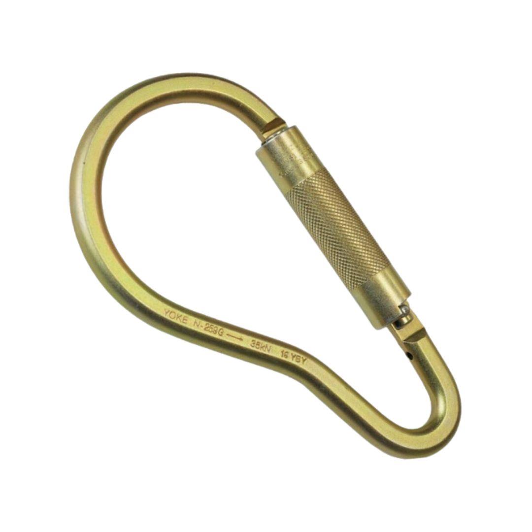 All Gear AGCBPS Climb Pear Carabiner, Bronze