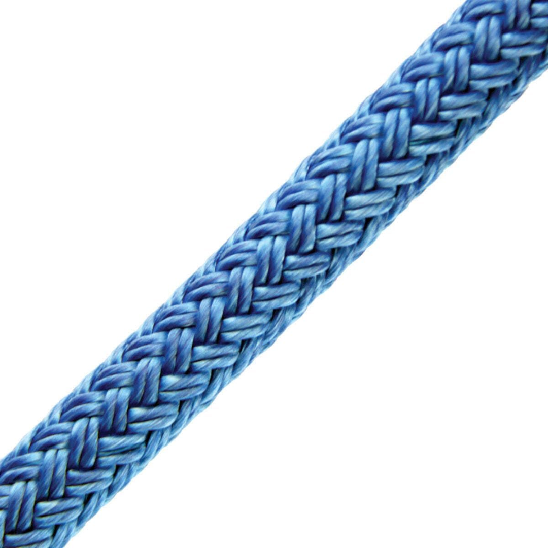 Samson 806032801560 Stable Braid Rigging Rope, Blue, 1/2" x 150'