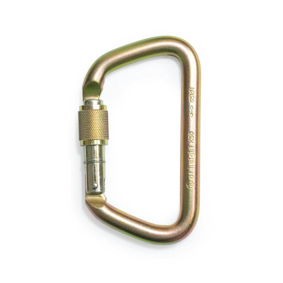 Portable Winch PCA-1703 Steel Locking Carabiner