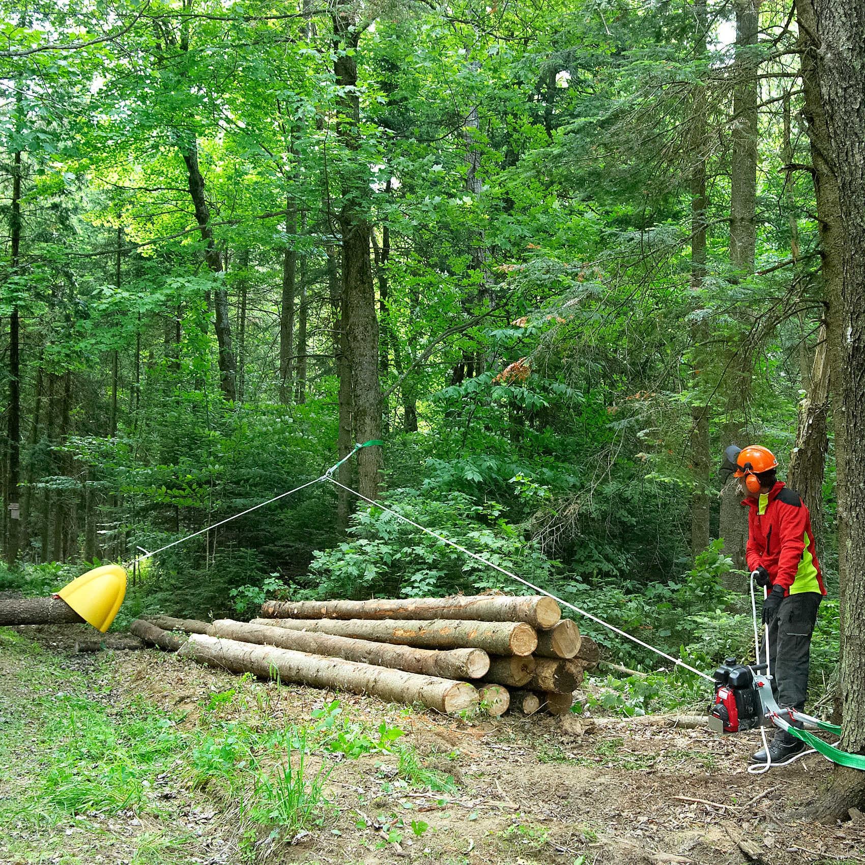 Portable Winch PCA-FS Forestry Solution Kit