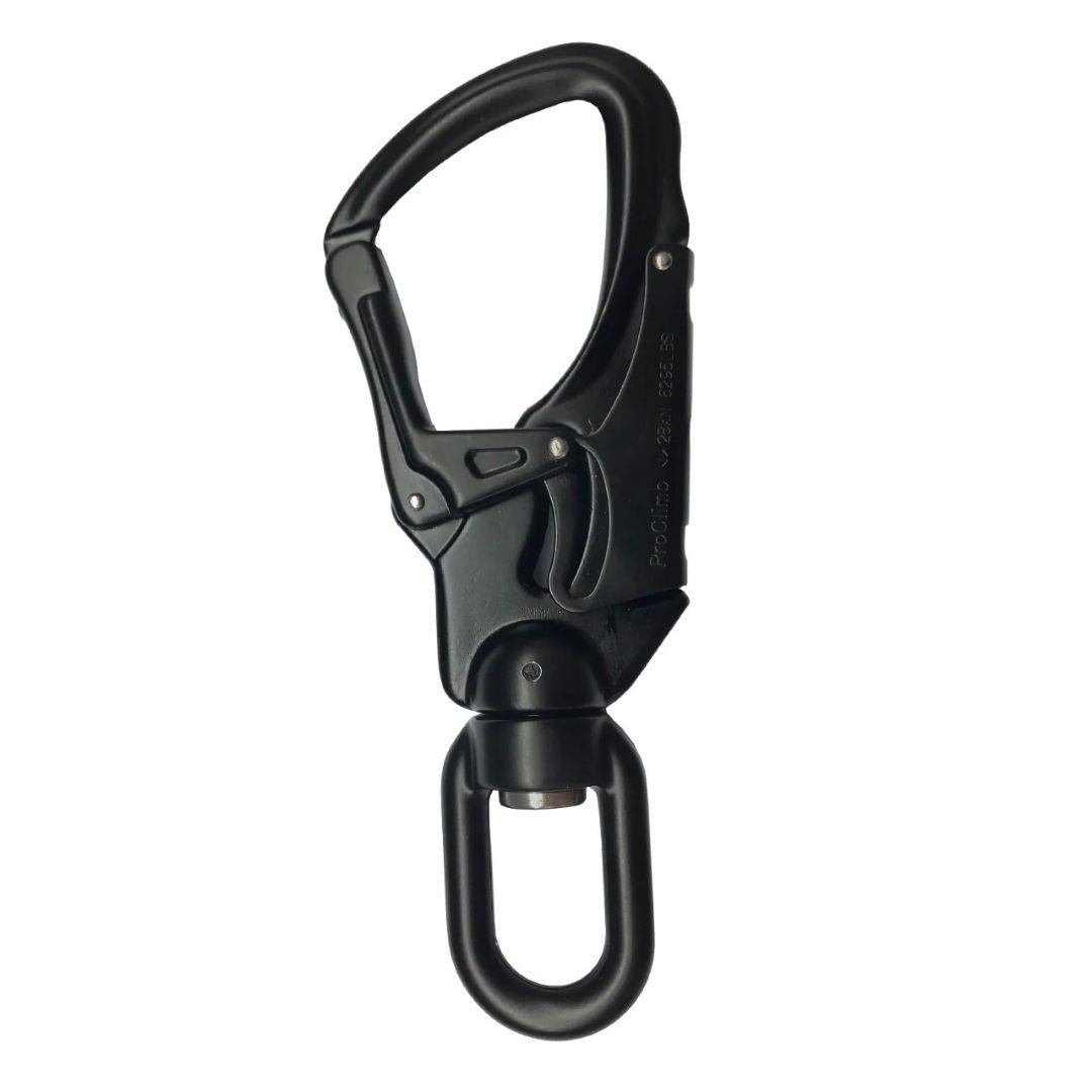 US Rigging Supply USR-145S-ABK Snaphook, Forged Aluminum Swivel
