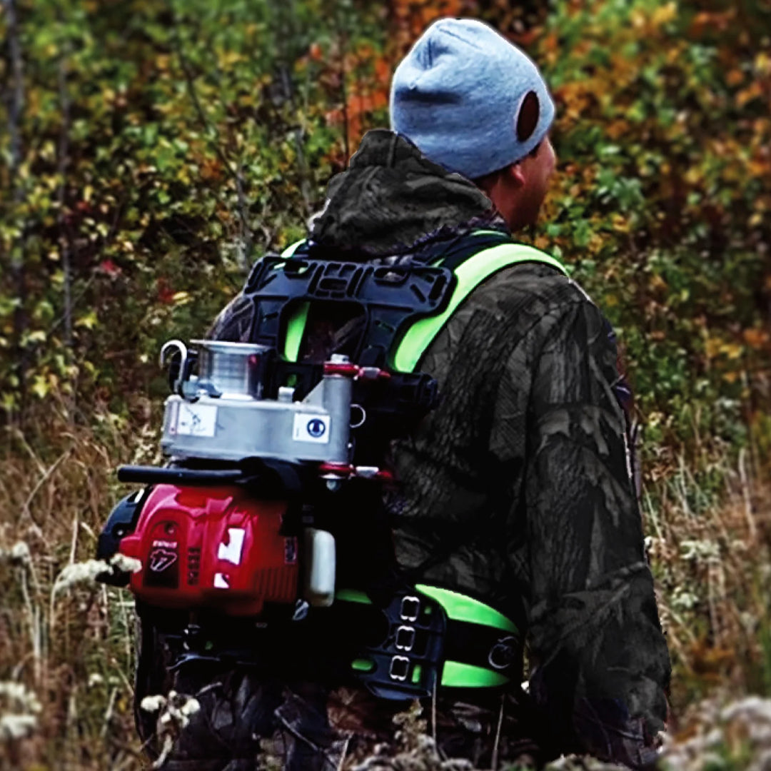 Portable Winch PCA-0108 Molded Pack Frame for PCW3000-Li, PCW3000, and PCW4000