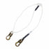 Pelican Rope LYT-160-07A 3-Strand Adjustable Rope Lanyard, 1/2" x 4'-7'