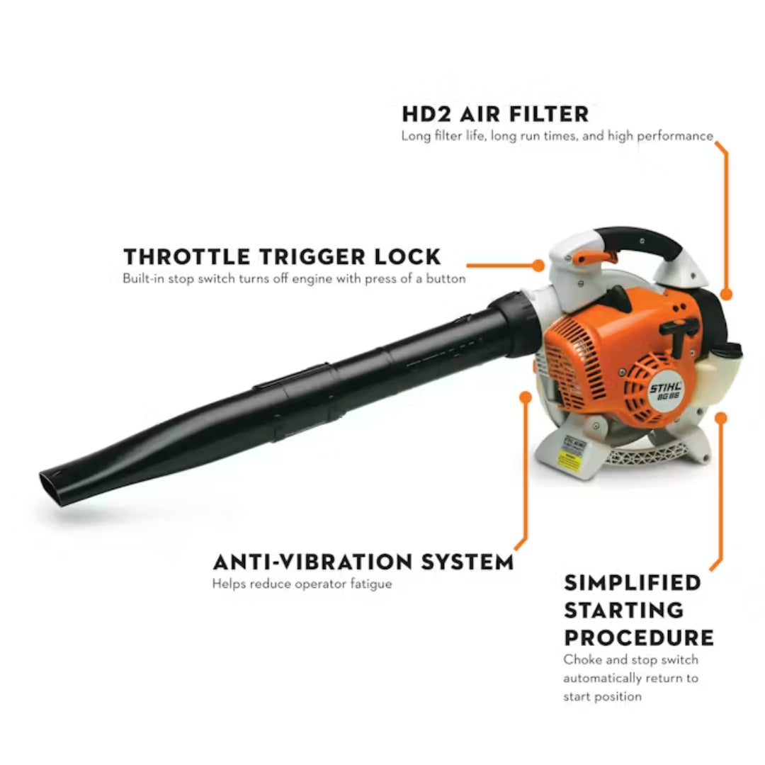 Stihl BG 86 Handheld Blower, 15N 190 MPH