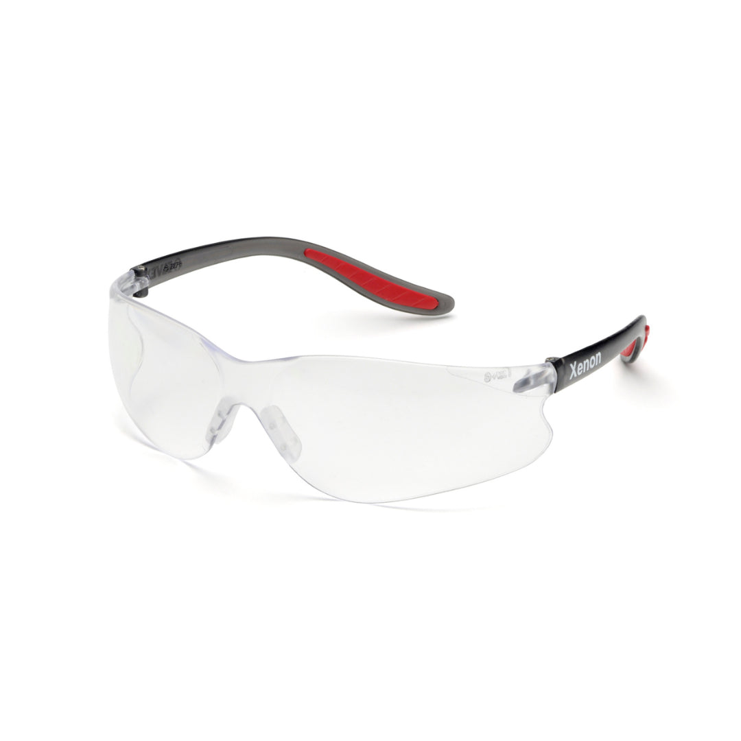 Delta Plus SG-14C-AF Xenon Clear Safety Glasses w/ Clear Anti-Fog Lens