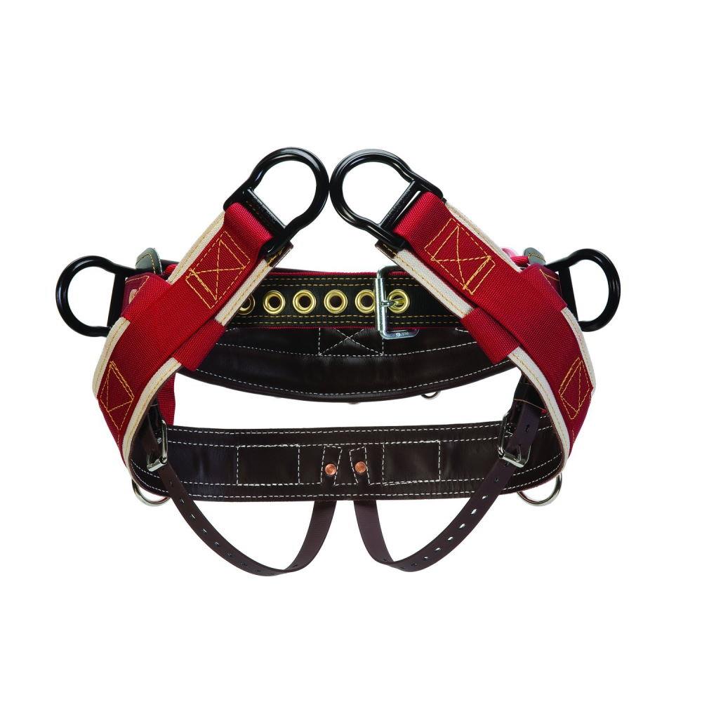 Weaver 0801035SM WLC-315 4 Dee Extra Wide Back Saddle w/ Leg Straps, Small