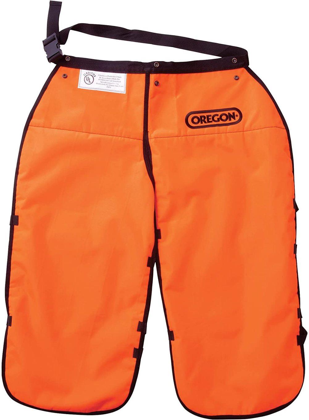 Oregon 564132-32 Orange Apron Safety Chaps, 32" Length