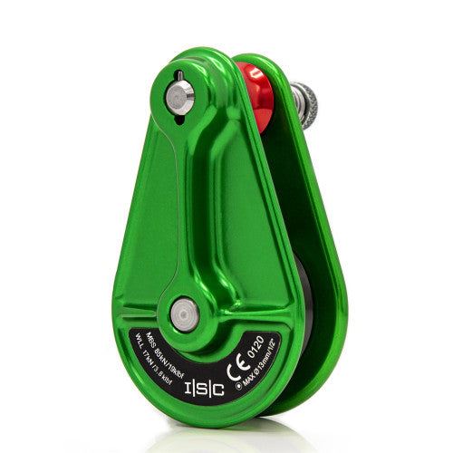 ISC RP048A1 GREEN Compact Rigging Block, 1/2"