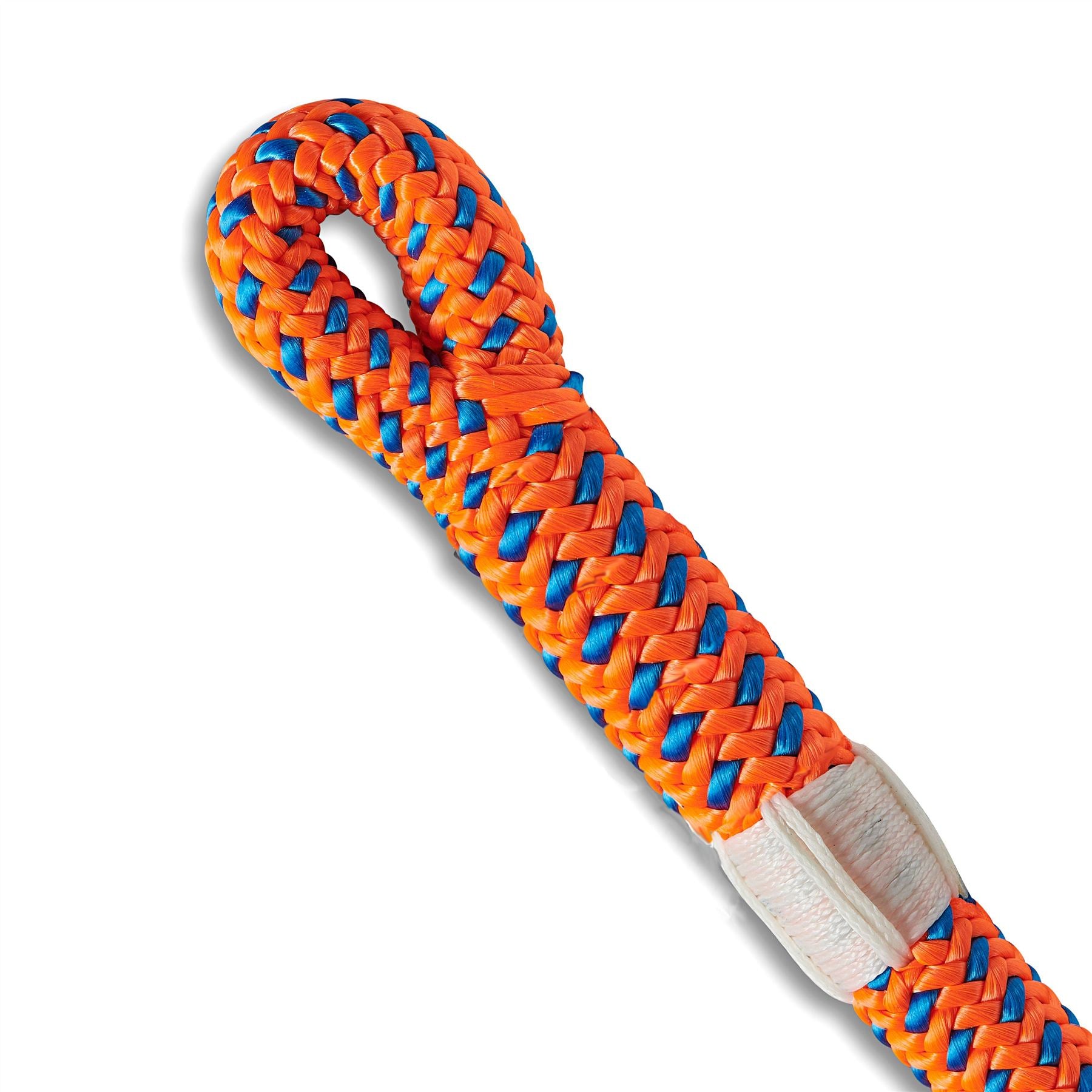 Teufelberger TR150S Tachyon Orange/Blue w/ Spliced Tight Eye Rope, 150'