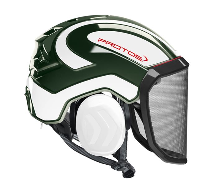 Pfanner PROTOS-GW Protos Helmet, Green/White