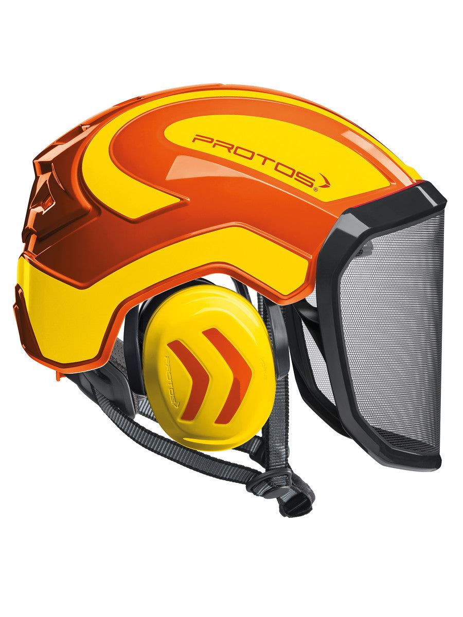 Pfanner PROTOS-ONY Protos Helmet, Orange/Yellow