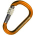 Kong 957ONO6AOKK HMS Napik Aluminum Screw Carabiner, Orange