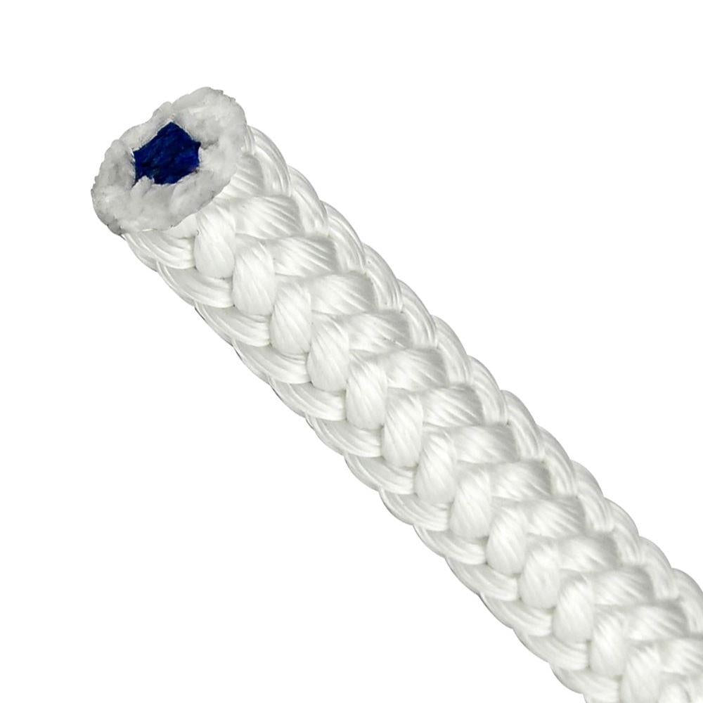Teufelberger NESB12150 Safety Blue White Rope, 1/2" X 150'