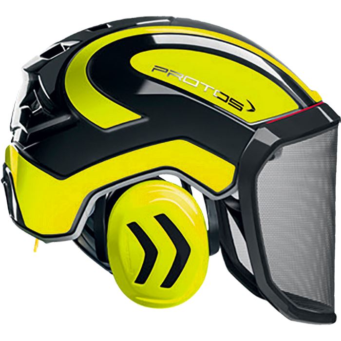 Pfanner PROTOS-YB Protos Helmet, Yellow/Black