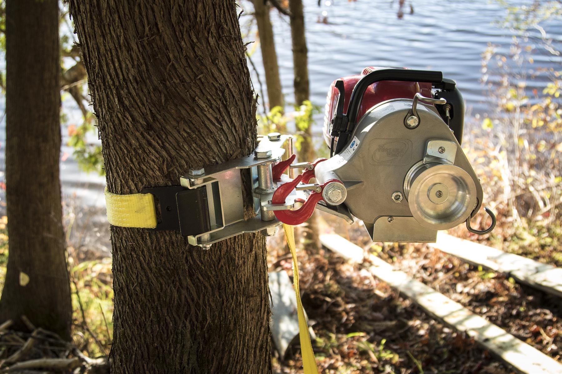 Portable Winch PCA-1269 Tree-Mount Winch Anchoring System