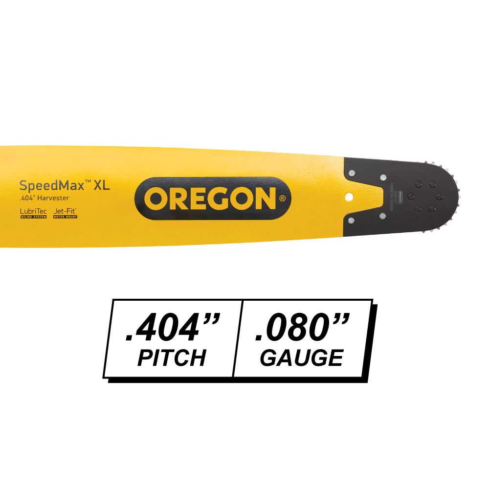 Oregon 822SMRQ149 SpeedMax XL 82cm Harvester Guide Bar, .404" Pitch, .080" Gauge