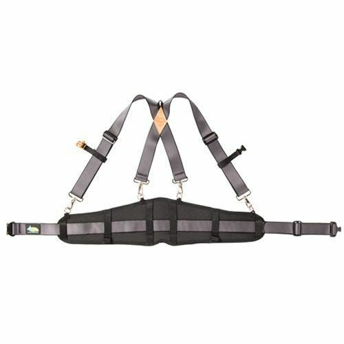 Weaver 08800-103 Logging Belt w/ Suspender, Black/Grey