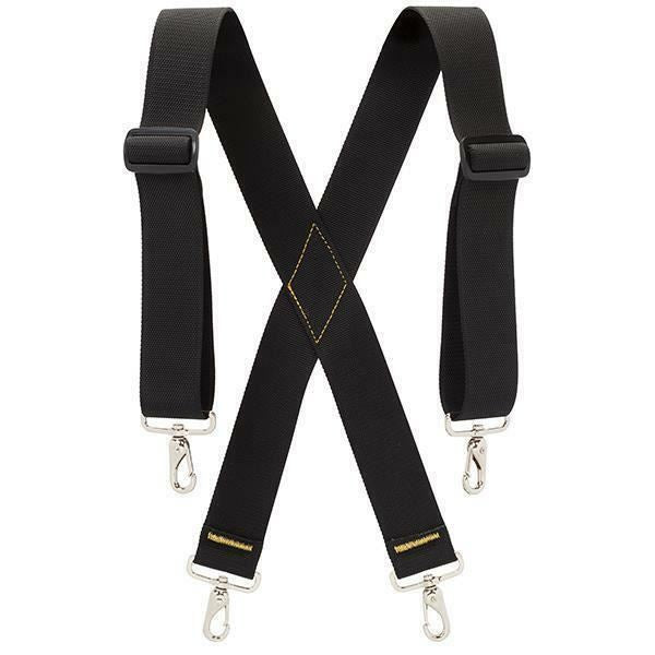 Weaver 0898121 Nylon Saddle Suspenders, Black