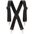Weaver 0898121 Nylon Saddle Suspenders, Black