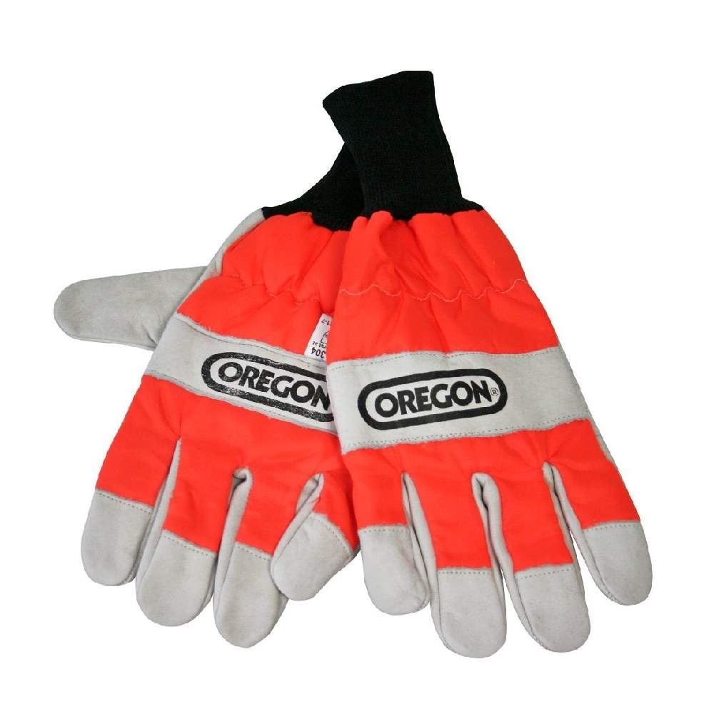 Oregon 9135M Leather Chainsaw Gloves, Medium