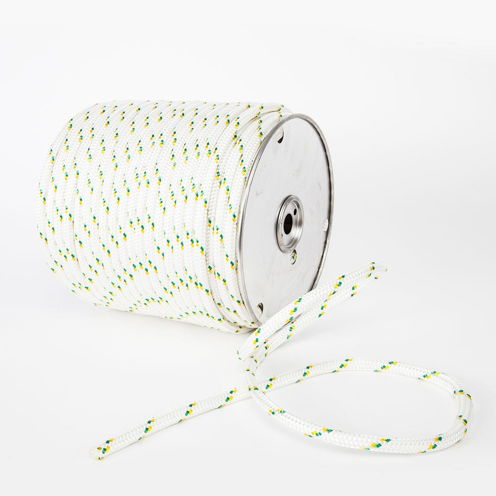 Portable Winch PCA-1203M Double-Braided Polyester Rope, 3/8" x 328'